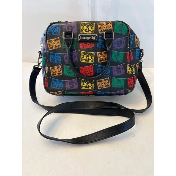 Loungefly Disney Coco Papel Picado Satchel Bag Day of the Dead  Review pictures - Picture 9 of 9